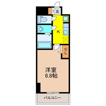 間取図 メイクスデザイン名駅南