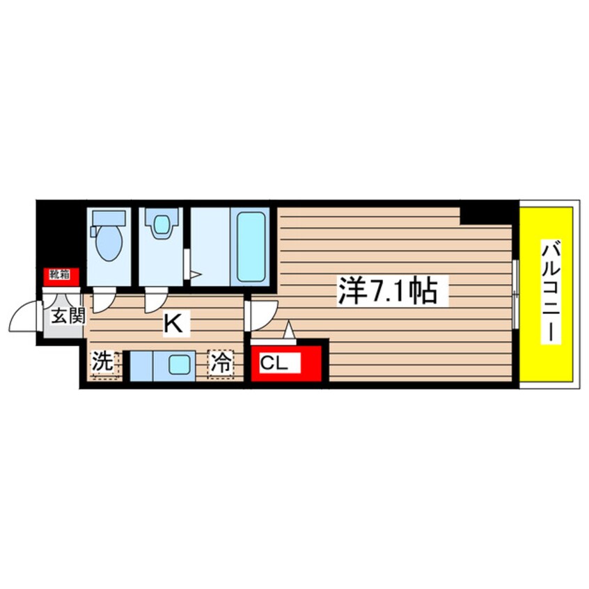 間取図 メイクスデザイン名駅南