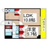 ESSE栄 1LDKの間取り