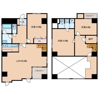 間取図 バードヒル伏見