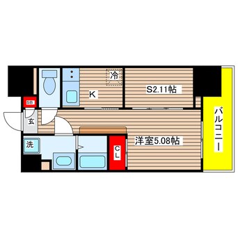 間取図 エステシア上前津