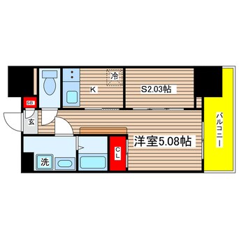 間取図 エステシア上前津