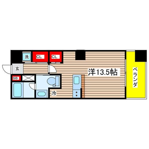 間取り図 グレンパーク中島