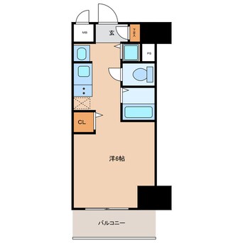 間取図 プレサンス鶴舞グリーンパーク