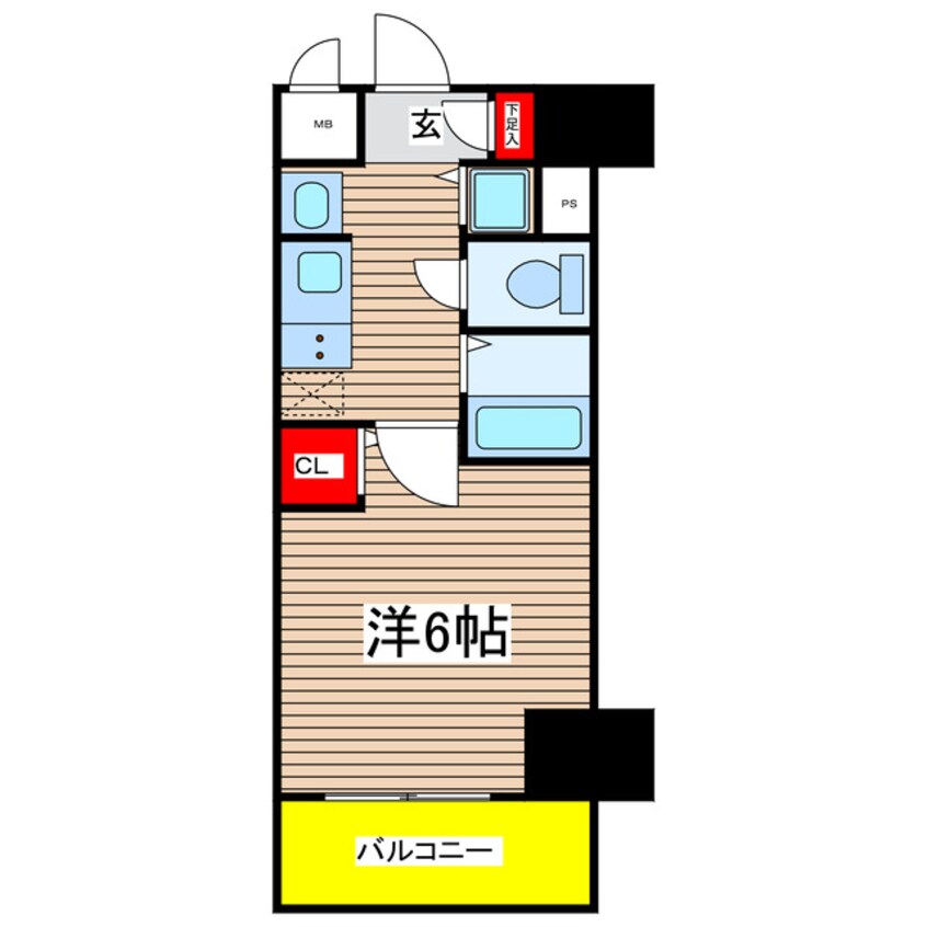 間取図 プレサンス鶴舞グリーンパーク