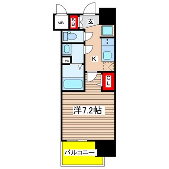 間取図 プレサンス鶴舞パーク&ステーション