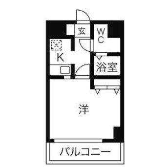 間取図 リベール名駅南