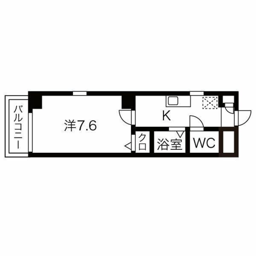 間取図 ドミール長者町