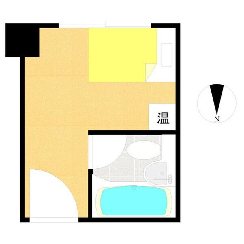 間取図 名古屋市営地下鉄東山線/伏見駅 徒歩9分 6階 築51年