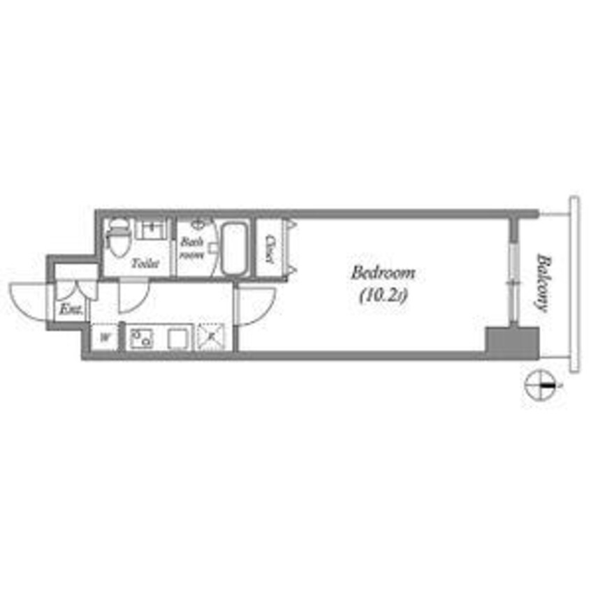 間取図 ISM栄