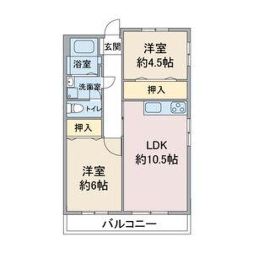 間取図 名栄ビル