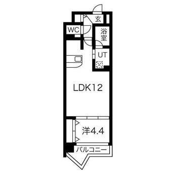 間取図 シャトー＆ホテル名駅南１st