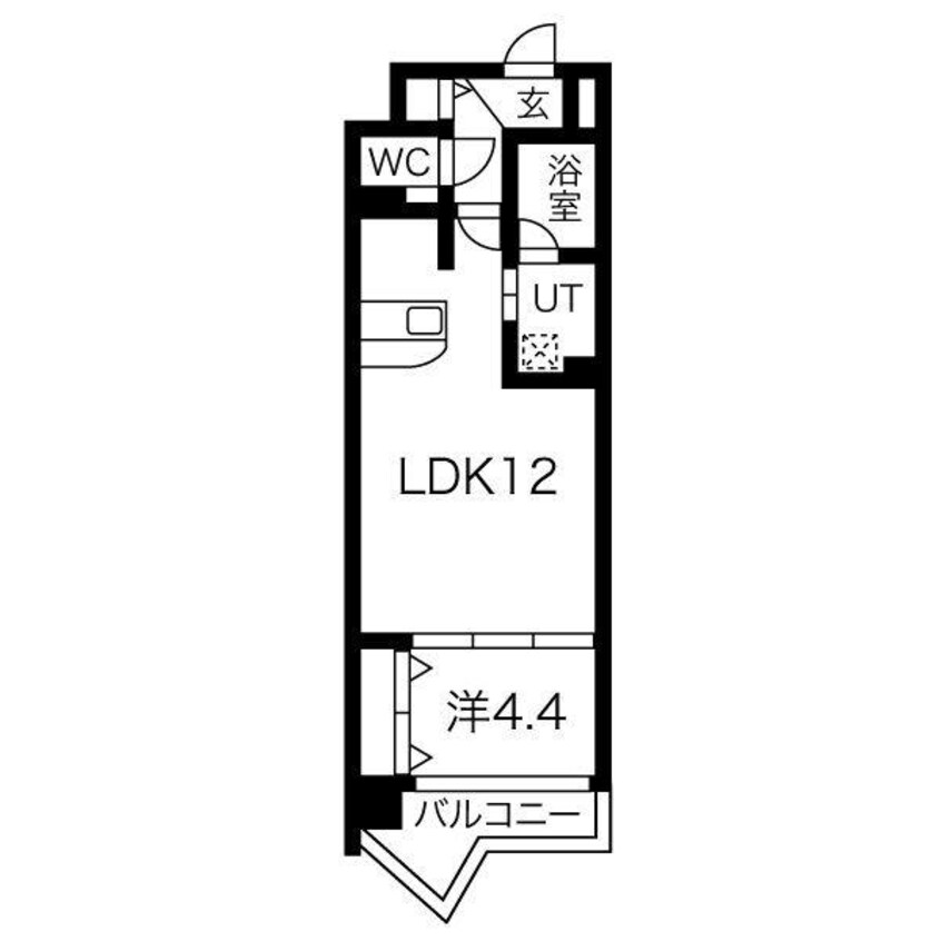 間取図 シャトー＆ホテル名駅南１st