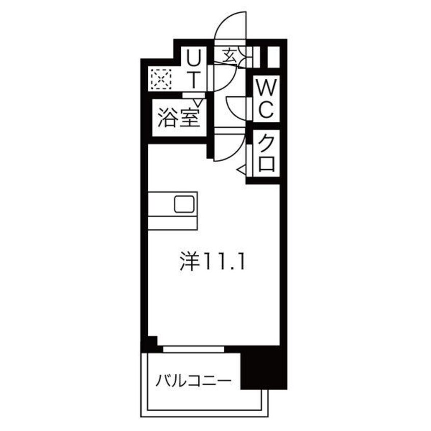 間取図 プレサンス栄フレイヤ