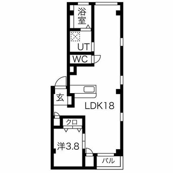 間取図 グランレーヴ東別院WEST