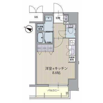 間取図 パルティール金山