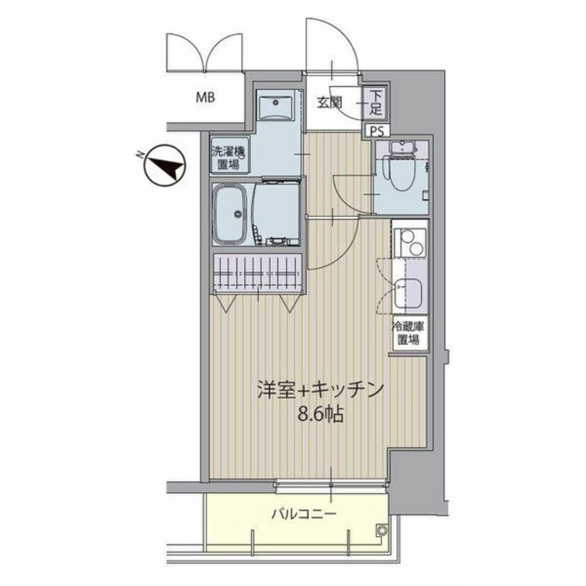 間取図 パルティール金山