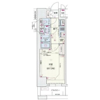 間取図 プレサンス久屋大通公園セラフィ