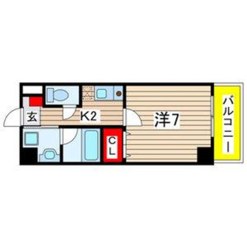 間取図 ガレリアM千代田