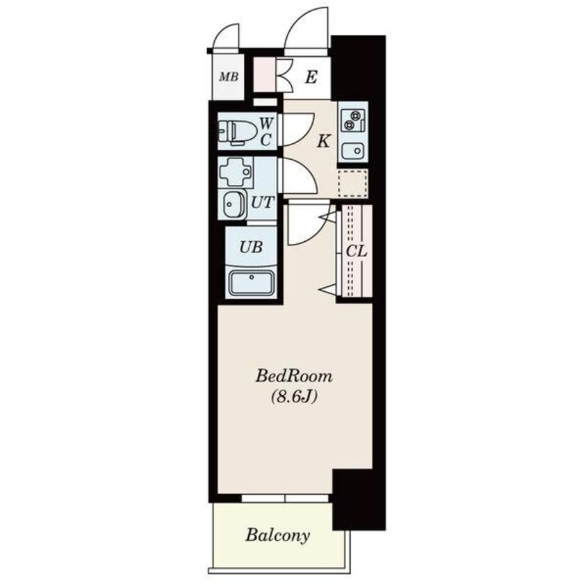 間取図 S-RESIDENCE金山West