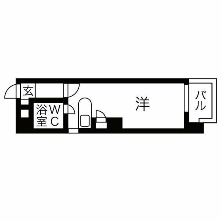 間取図 リアライズ鶴舞南Ⅱ