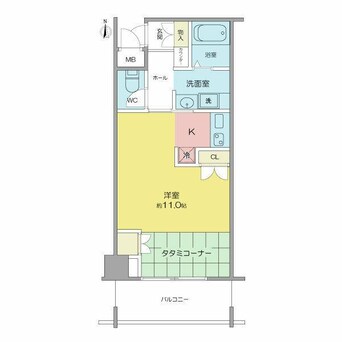 間取図 鶴舞ガーデンコート