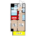 クレストタワー栄の間取図