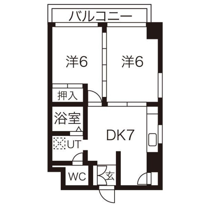 間取図 フジアーバンハイツ