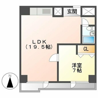 間取図 栄グリーンマンション