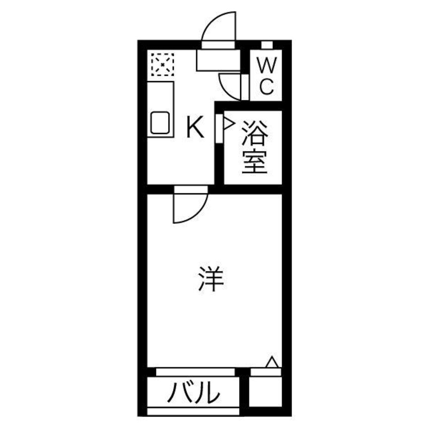 間取図 MUGHETTO