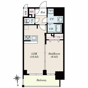 間取図 S-RESIDENCE古出来一丁目