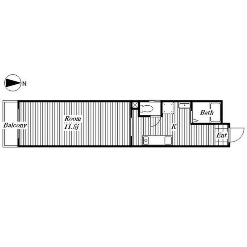 間取図 ハウス108泉