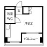 アーバンブラン金山 1Rの間取り