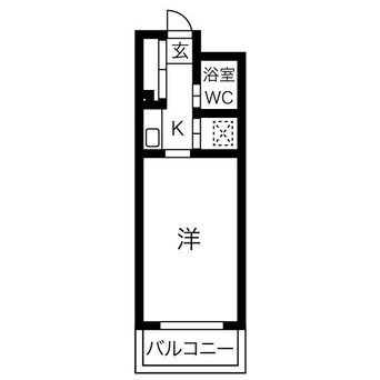 間取図 エル・エスポア御器所