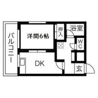 間取図 コーポひら野