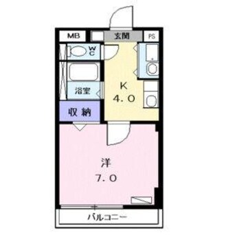 間取図 エスポワールK