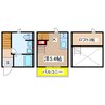 SAKURA白鳥 1Rの間取り