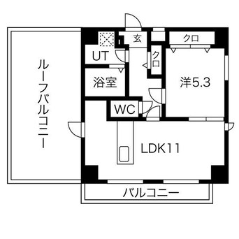 間取図 グランテラス栄南