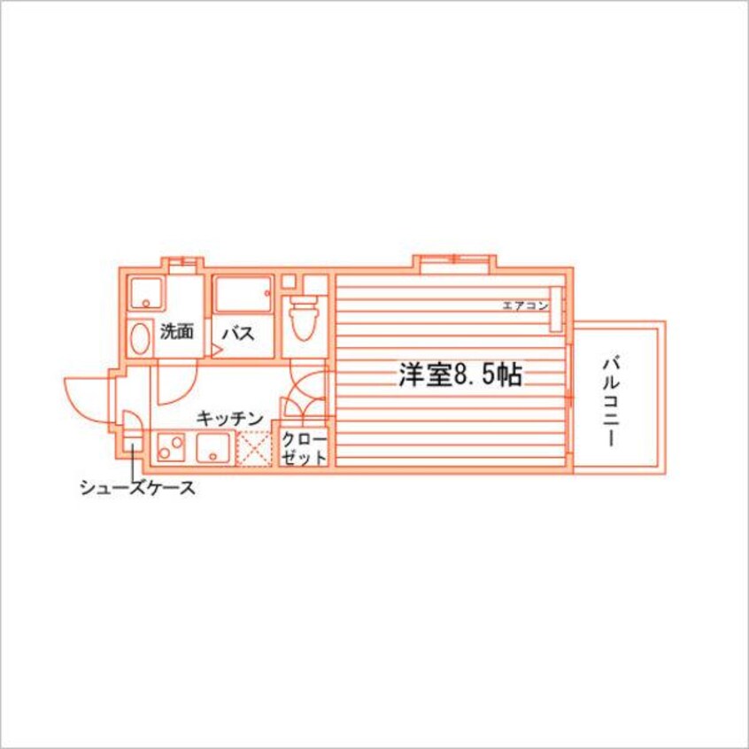 間取図 シュトラール千代田