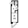 第5七福ビル 1Kの間取り