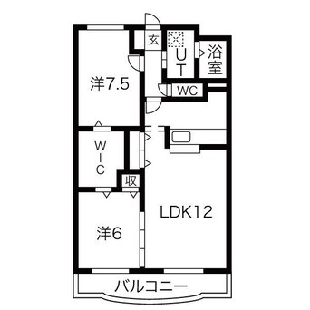 間取図 アットスマイルA