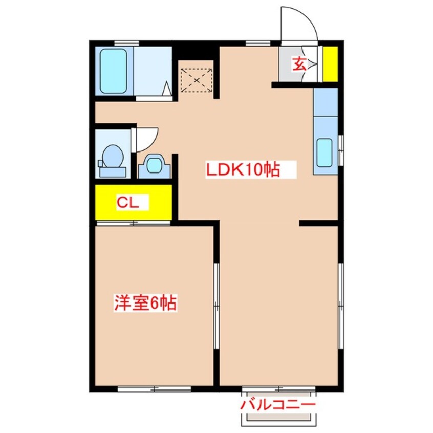 間取図 ポルコロッソ2