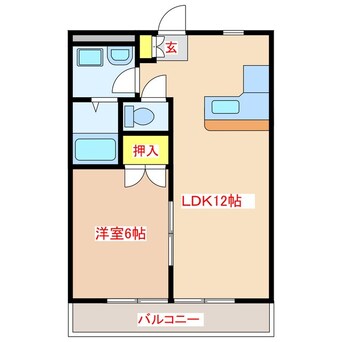 間取図 クレインＳ