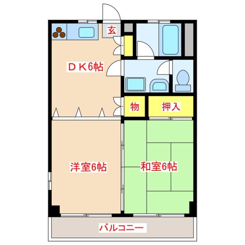 間取図 リブライト屋久