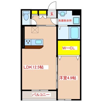 間取図 フォレストコートＳ