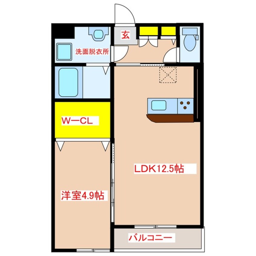 間取図 フォレストコートＳ