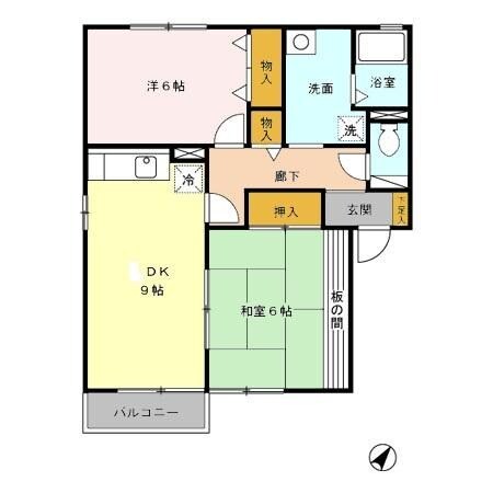 間取り図 ミーメゾン　Ａ棟