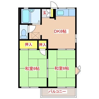 間取図 セフィーラ陵　Ａ棟