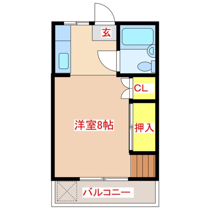 間取図 丸目ハイツ