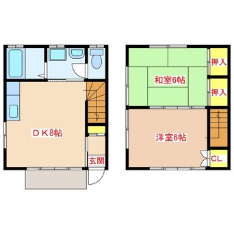 間取図 コーポサカエ　Ⅰ